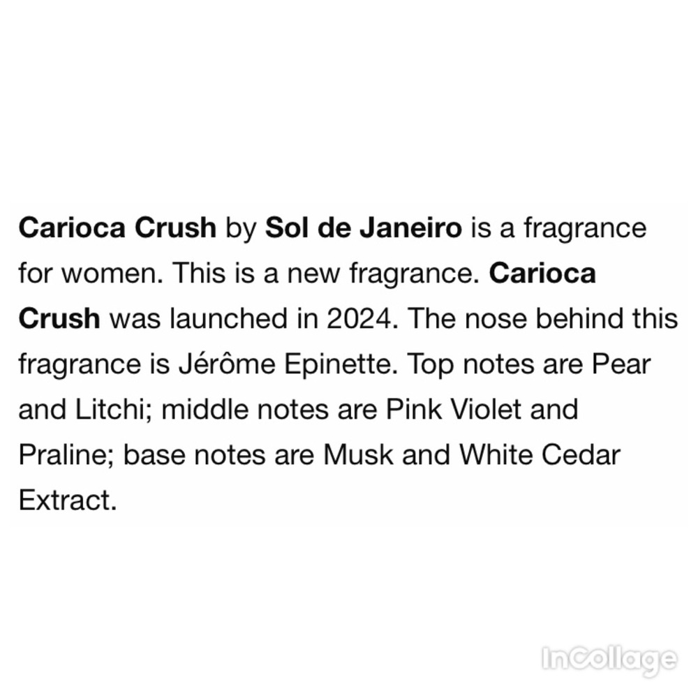 Sol de Janeiro Carioca Crush 90ml/3oz Limited Edition Summer 2024 NWT - Picture 6 of 8